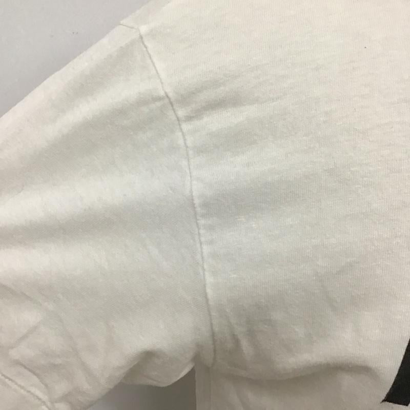 フリーレイジ FREERAGE Tシャツ 半袖 ALMW by WAIPER クルーネック L ロゴ、文字 白 / ホワイト /  メンズ USED 古着 中古 10119677