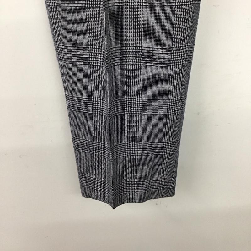 セオリーリュクス theory luxe パンツ スラックス 03-4406420 ウール 38 チェック 紺 / ネイビー / X 白 / ホワイト /  レディース USED 古着 中古 10133749