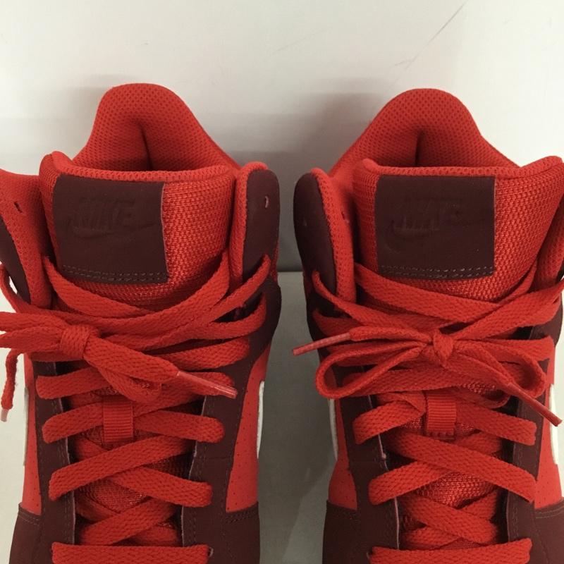 ナイキ NIKE スニーカー スニーカー 844885 600 COURT BOROUGH MID SL 27cm 27.0cm ロゴ、文字 赤 / レッド /  メンズ USED 古着 中古 10146875
