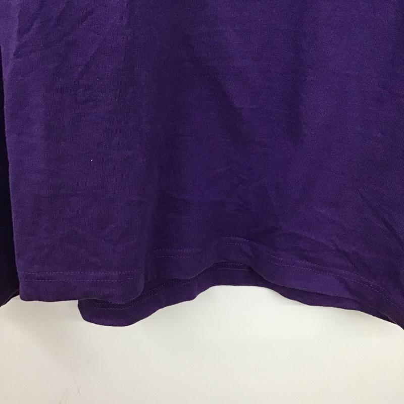 ベンデイビス BEN DAVIS Tシャツ 半袖 半袖カットソー プリントTシャツ クルーネックカットソー L ロゴ、文字 紫 / パープル /  メンズ USED 古着 中古 10133636