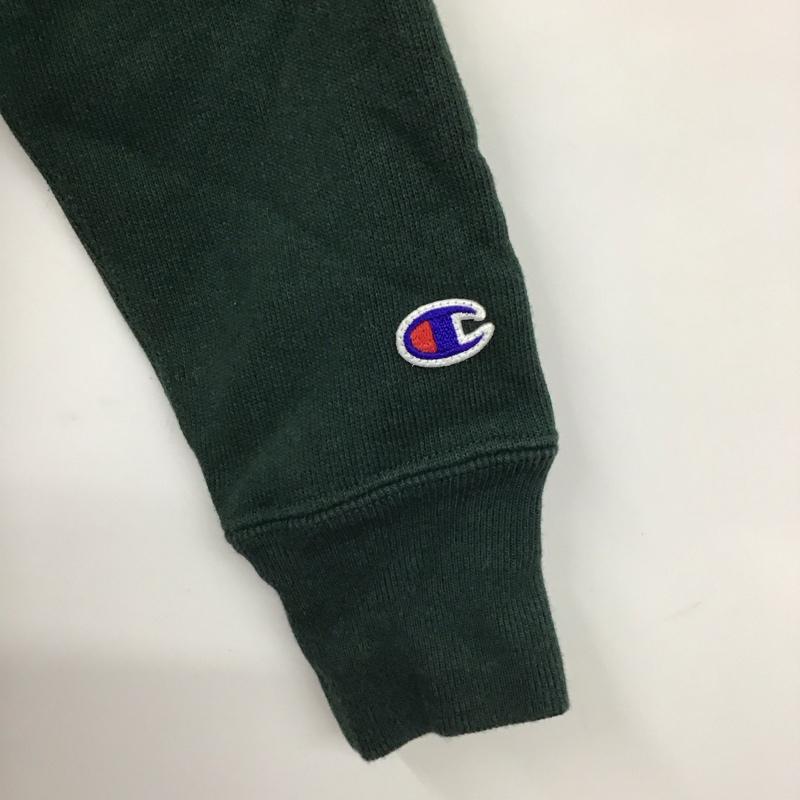 チャンピオン Champion トレーナー 長袖 120cm 120cm 無地 緑 / グリーン /  ボーイズ USED 古着 中古 10120511