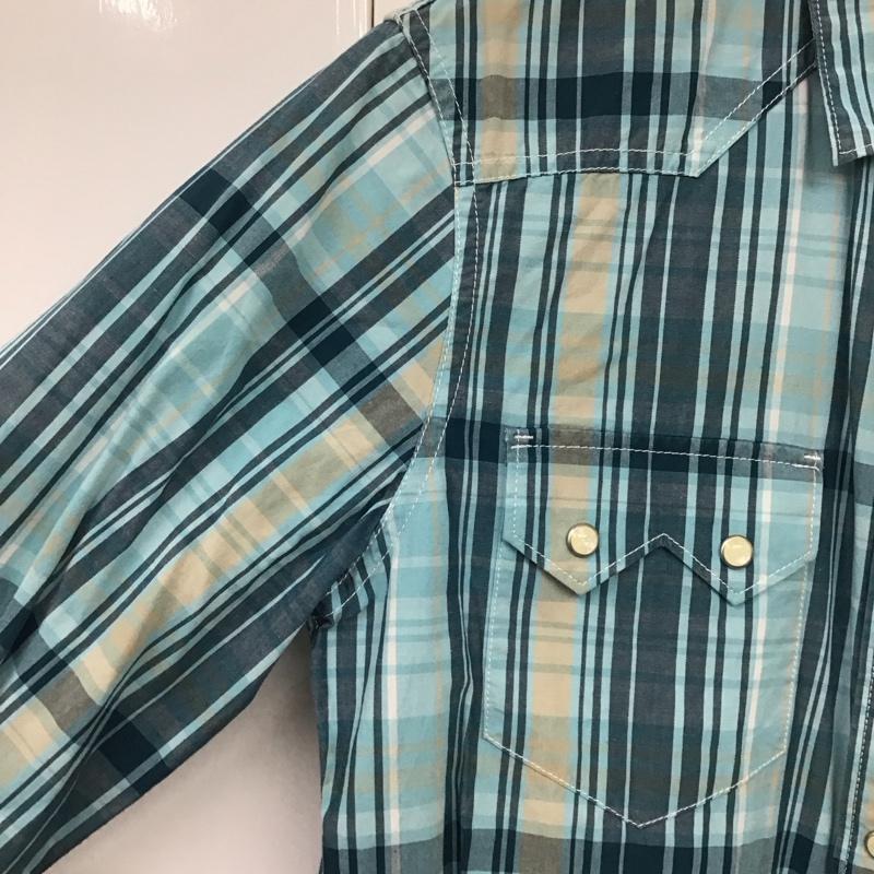 リーバイス Levi s シャツ、ブラウス 長袖 長袖シャツ チェックシャツ カラーシャツ ウエスタンシャツ S チェック マルチカラー / マルチカラー /  メンズ USED 古着 中古 10131381
