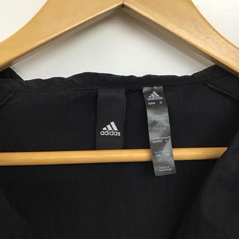 アディダス adidas ジャケット、上着 ジャンパー、ブルゾン HD0074 PRSVE アノラック L 無地 X ロゴ、文字 黒 / ブラック /  メンズ USED 古着 中古 10137013