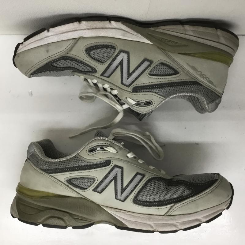 ニューバランス New Balance スニーカー スニーカー M990IG4 USA製 26.5cm ロゴ、文字 灰 / グレー /  メンズ USED 古着 中古 10107276