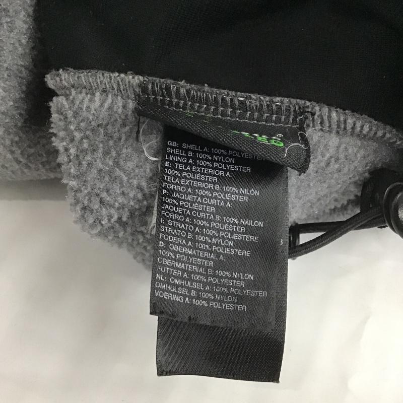 ザノースフェイス THE NORTH FACE ジャケット、上着 ジャケット、ブレザー フリース L 無地 黒 / ブラック / X 灰 / グレー /  メンズ USED 古着 中古 10105987