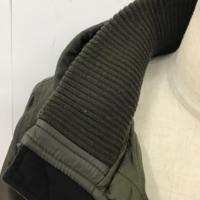 アルファインダストリー Alpha Industries ジャケット、上着 ジャケット、ブレザー TA1049-076 中綿ジャケット L ロゴ、文字 カーキ / カーキ /  メンズ USED 古着 中古 10118119