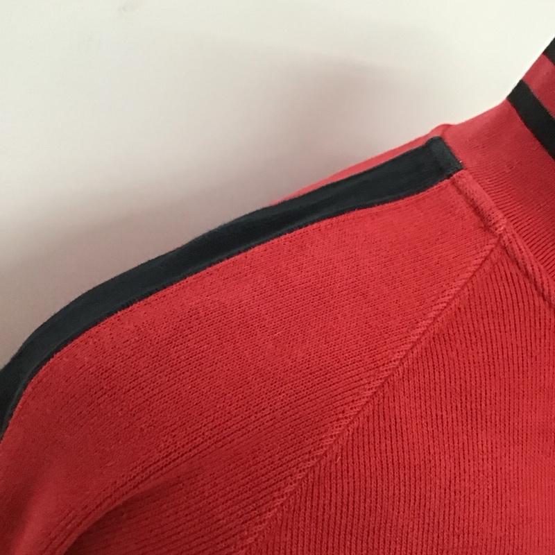 ポロバイラルフローレン Polo by RALPH LAUREN ジャケット、上着 ジャケット、ブレザー ジップアップジャケット ジャンパー ジャケット スタンドカラー アウター L ロゴ、文字 赤 / レッド /  メンズ USED 古着 中古 10123544
