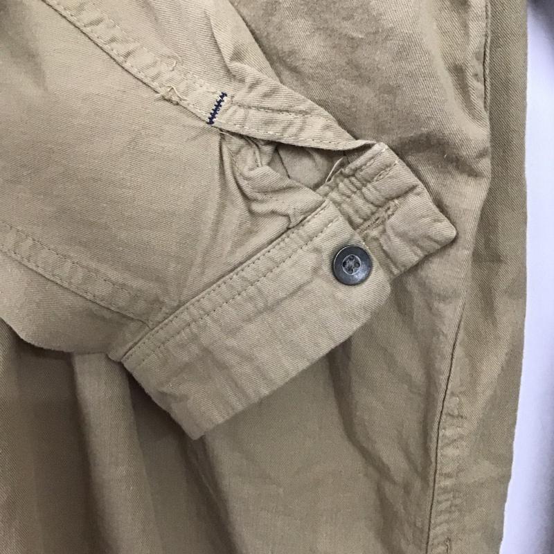 フォーティーファイブアールピーエム 45RPM シャツ、ブラウス 長袖 1 無地 ベージュ / ベージュ /  メンズ USED 古着 中古 10134606