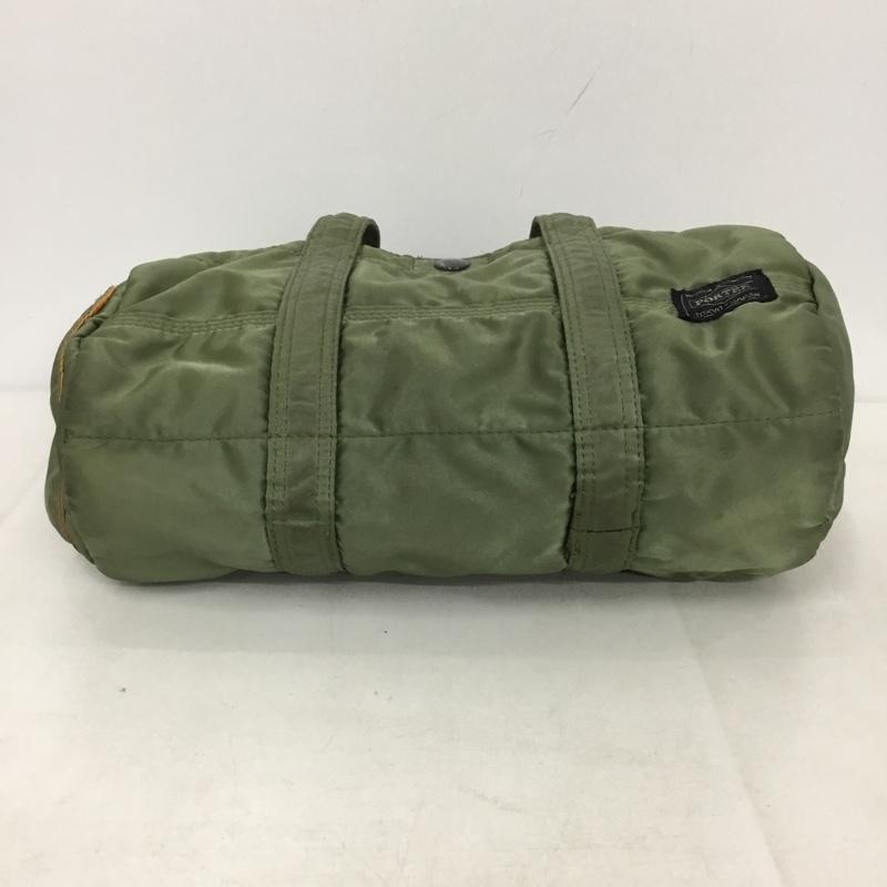 ポーター PORTER ボストンバッグ ボストンバッグ タンカー ミニボストンバッグ ロゴ、文字 カーキ / カーキ /  メンズ USED 古着 中古 10142187