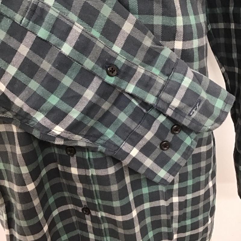 リーガル REGAL シャツ、ブラウス 長袖 ボタンダウンシャツ M チェック マルチカラー / マルチカラー /  メンズ USED 古着 中古 10111376