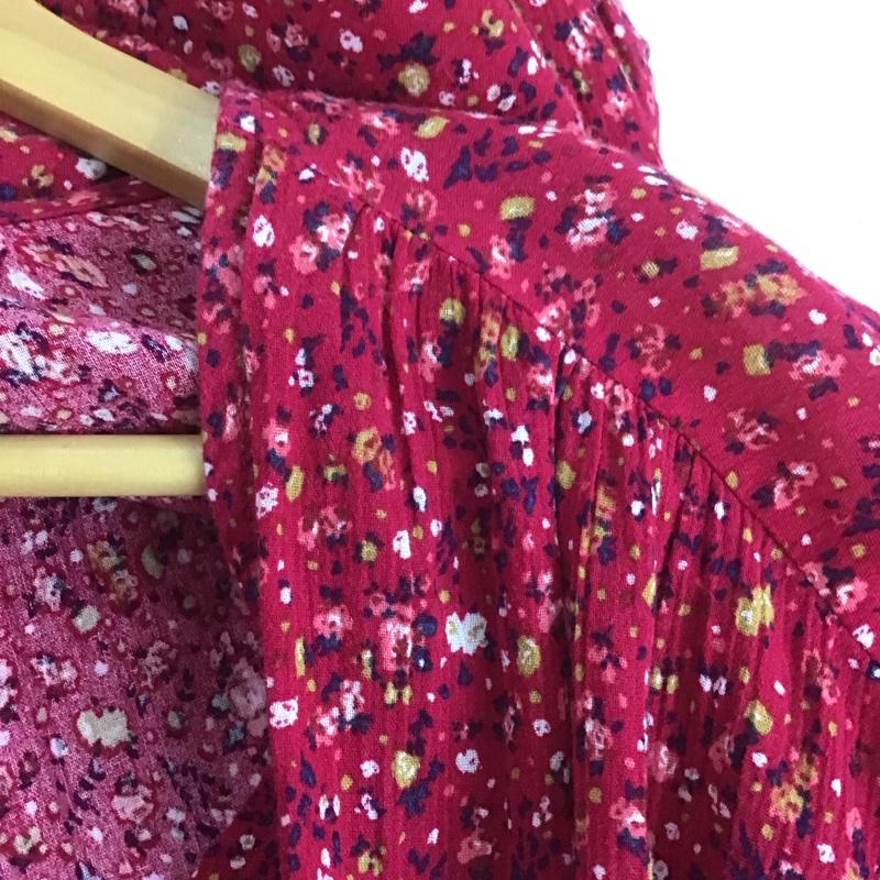 ニコアンド niko and... カーディガン 半袖 半袖ロングカーディガン プリントカーディガン プリント マルチカラー / マルチカラー /  レディース USED 古着 中古 10142038