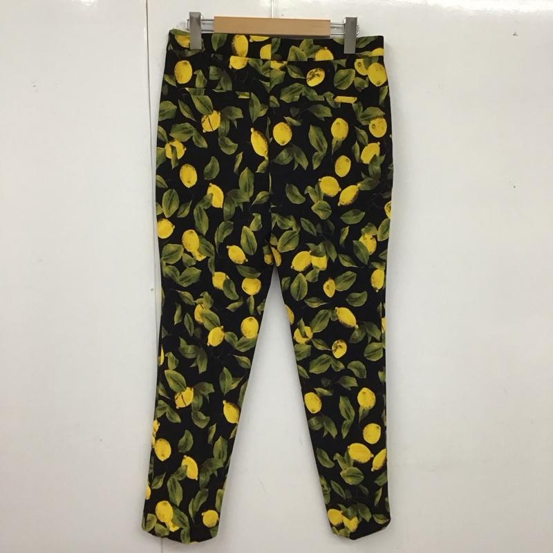 ザラベーシック ZARA BASIC パンツ ワークパンツ、ペインターパンツ カジュアルパンツ スリムパンツ ストレートパンツ ストレッチパンツ S プリント マルチカラー / マルチカラー /  レディース USED 古着 中古 10122556