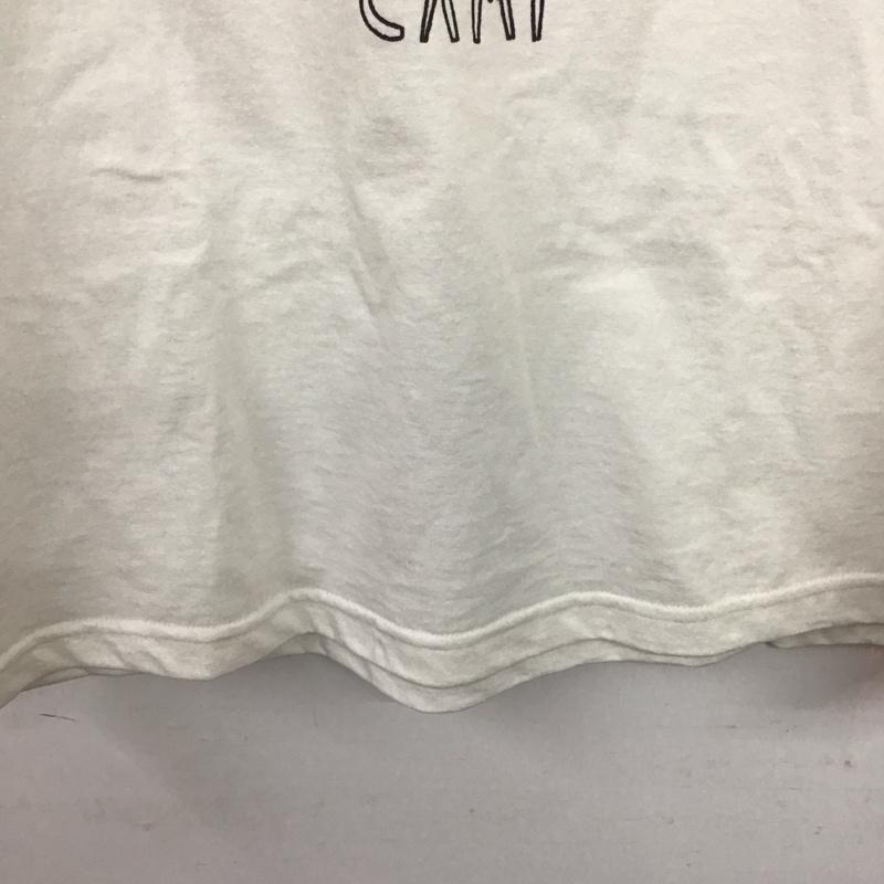 グッドオン Good On Tシャツ 半袖 半袖カットソー プリントTシャツ クルーネックカットソー M プリント 白 / ホワイト /  メンズ USED 古着 中古 10141457