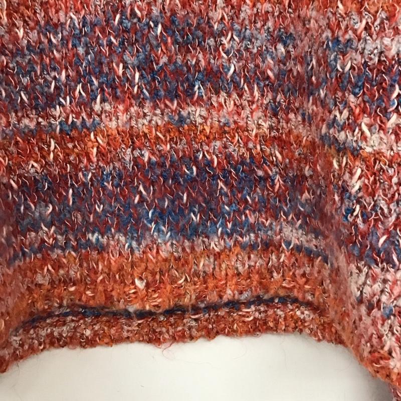 レプシィム LEPSIM ニット、セーター 長袖 長袖ニットカットソー プルオーバー セーター FREE プリント マルチカラー / マルチカラー /  レディース USED 古着 中古 10147650