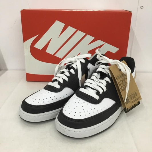 ナイキ NIKE スニーカー スニーカー DH3158 009 W COURT VISION LOW NN 25cm 箱有 25.0cm ロゴ、文字 白 / ホワイト / X 黒 / ブラック / X 桃 / ピンク /  レディース USED 古着 中古 10139932