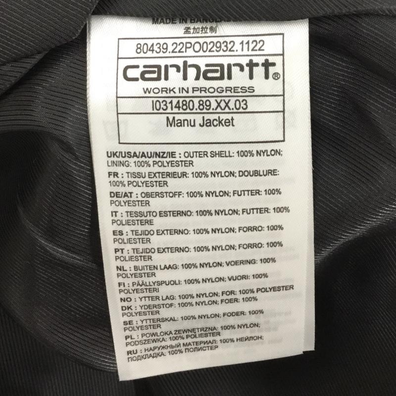 カーハート Carhartt ジャケット、上着 ジャケット、ブレザー XL 無地 黒 / ブラック /  メンズ USED 古着 中古 10129325