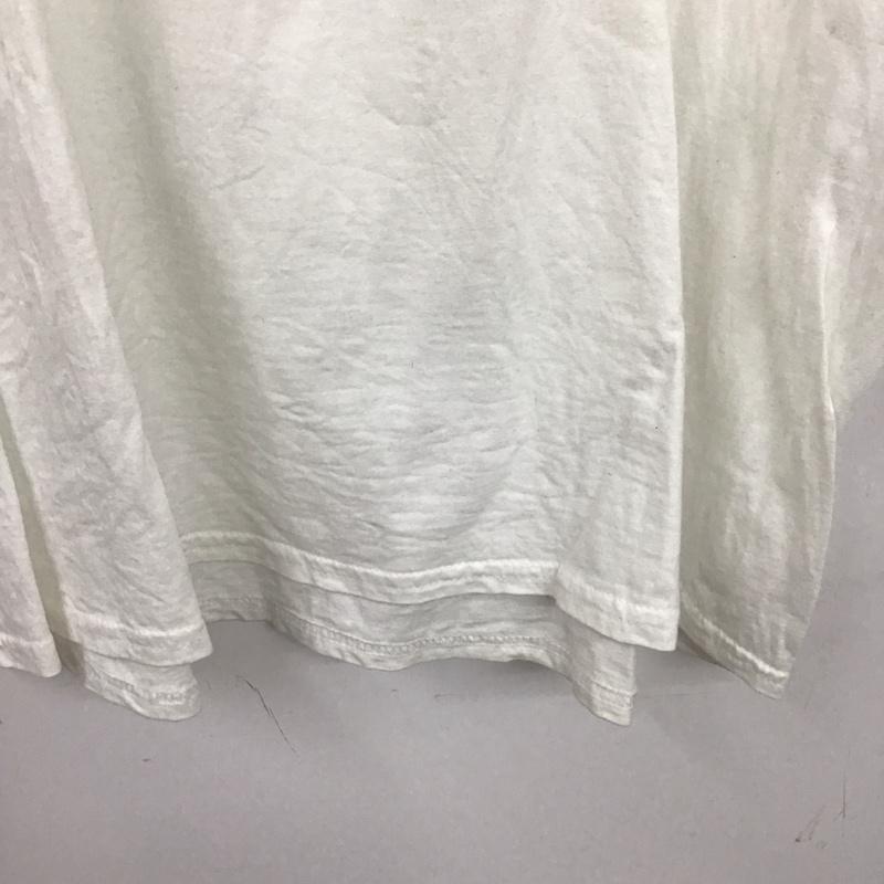 古着 USED Tシャツ 半袖 半袖カットソー プリントTシャツ クルーネックカットソー XL プリント 白 / ホワイト /  メンズ USED 古着 中古 10130118