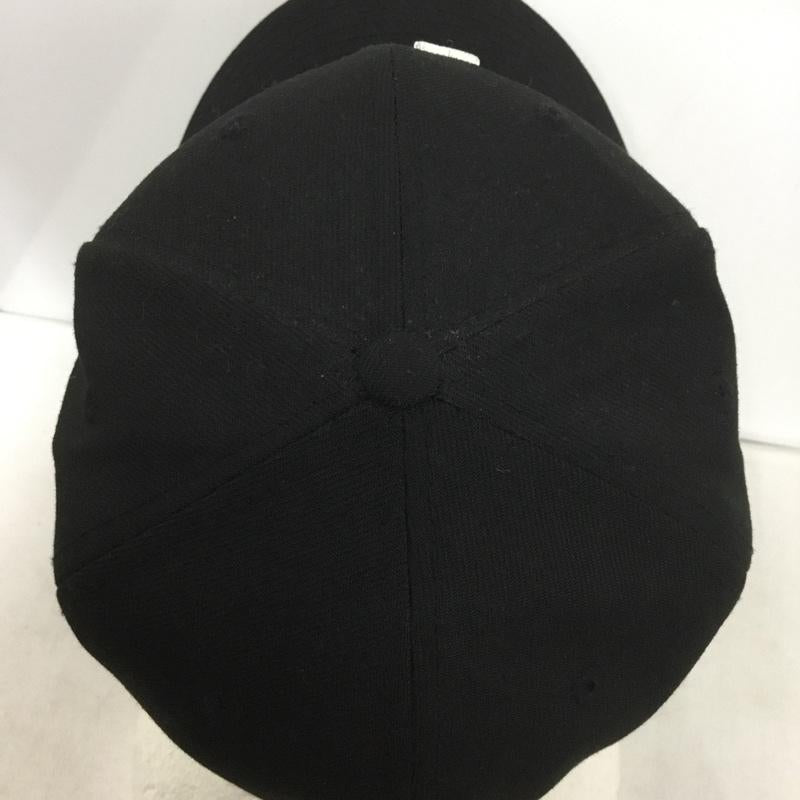 ニューエラ NEW ERA 帽子 キャップ LA ロサンゼルス ドジャース メジャーリーグ 59FIFTY ロゴ、文字 黒 / ブラック /  メンズ USED 古着 中古 10138029