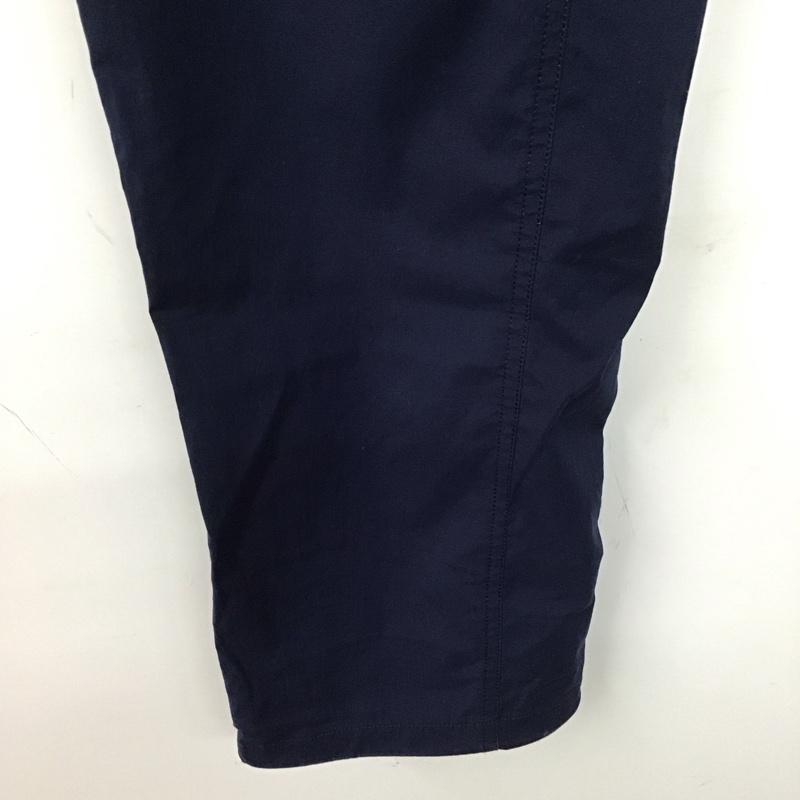 ザノースフェイス THE NORTH FACE パンツ ワークパンツ、ペインターパンツ nb31604 ボトム ワイドパンツ カジュアルパンツ L ロゴ、文字 紺 / ネイビー /  メンズ USED 古着 中古 10136817