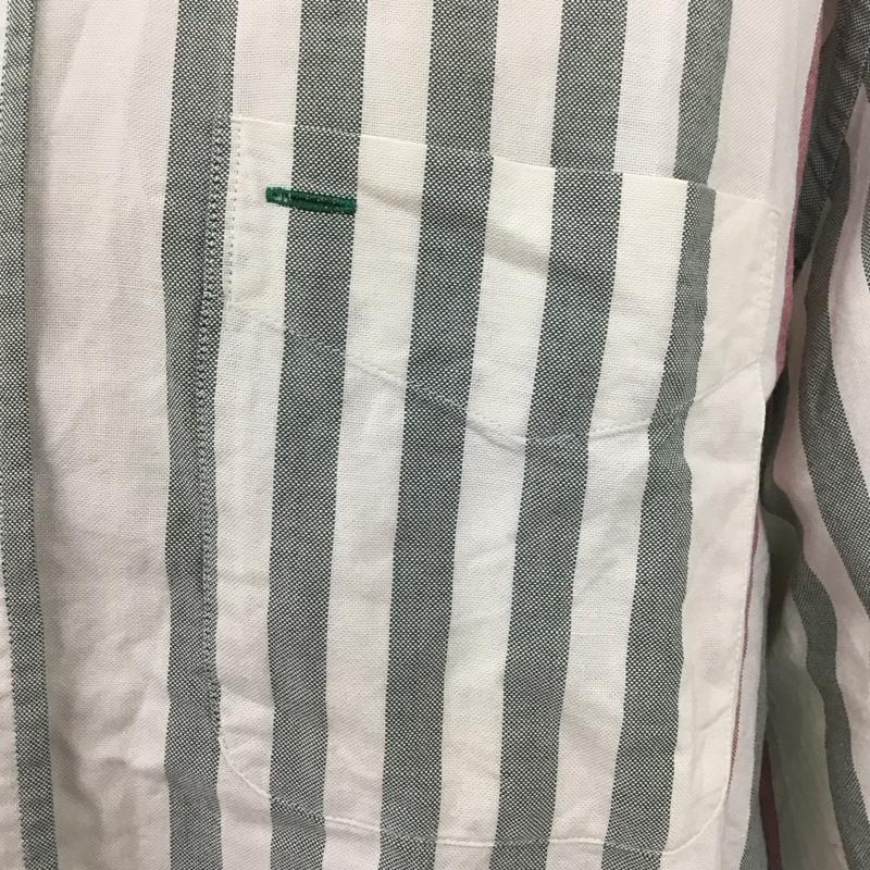 トミーヒルフィガー TOMMY HILFIGER シャツ、ブラウス 長袖 長袖シャツ ストライプシャツ カラーシャツ ボタンダウンシャツ M ストライプ マルチカラー / マルチカラー /  メンズ USED 古着 中古 10127729