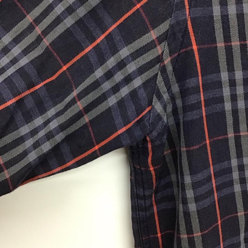 バーバリーズ BURBERRYS シャツ、ブラウス 長袖 長袖シャツ チェックシャツ カラーシャツ ボタンダウンシャツ S チェック マルチカラー / マルチカラー /  メンズ USED 古着 中古 10132093