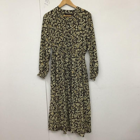 イェッカヴェッカ YECCA VECCA ワンピース ロングスカート FREE 総柄 X 花柄 黒 / ブラック /  レディース USED 古着 中古 10128877
