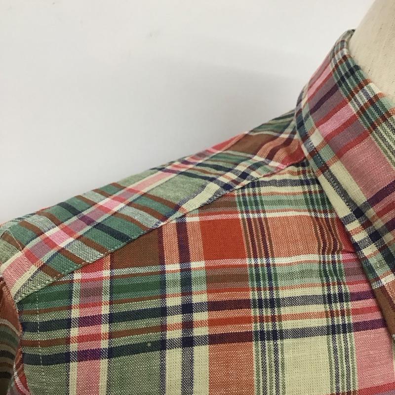 ブルックスブラザーズ BROOKS BROTHERS シャツ、ブラウス 長袖 長袖シャツ チェックシャツ カラーシャツ カジュアルシャツ ボタンダウンシャツ S チェック マルチカラー / マルチカラー /  メンズ USED 古着 中古 10111125