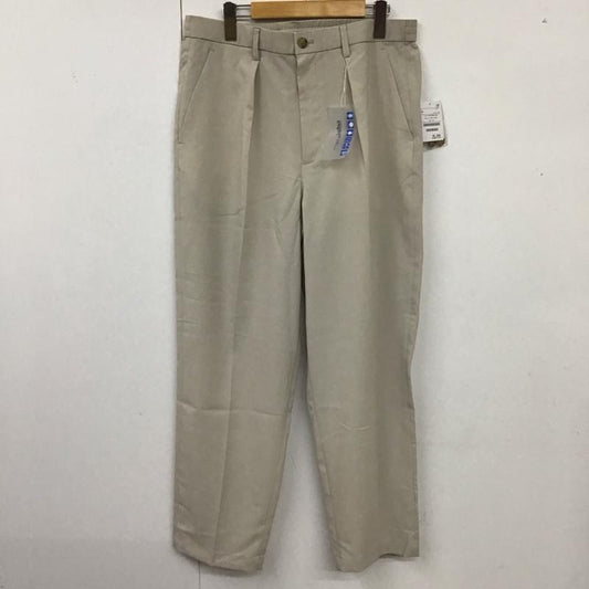 フリークスストア FREAK S STORE パンツ スラックス スラックスパンツ ワイドパンツ カジュアルパンツ センタータックパンツ L 無地 灰 / グレー /  メンズ USED 古着 中古 10114571