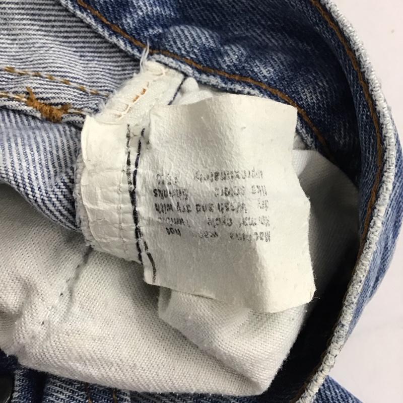 リーバイストラウスアンドコー Levi Strauss & co. パンツ デニム、ジーンズ デニムパンツ スリムパンツ カジュアルパンツ 80s 501 usa製 赤耳 無地 インディゴ / インディゴ /  メンズ USED 古着 中古 10141519