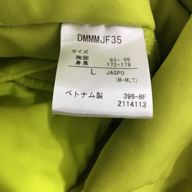 デサント DESCENTE ジャケット、上着 ジャンパー、ブルゾン L 無地 黄緑 / イエローグリーン /  メンズ USED 古着 中古 10145957