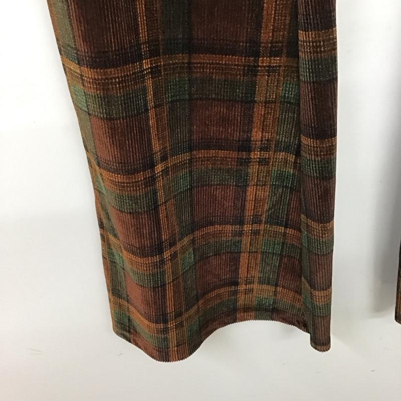 ザラ ZARA ボトムス ボトムス M チェック マルチカラー / マルチカラー /  レディース USED 古着 中古 10139478