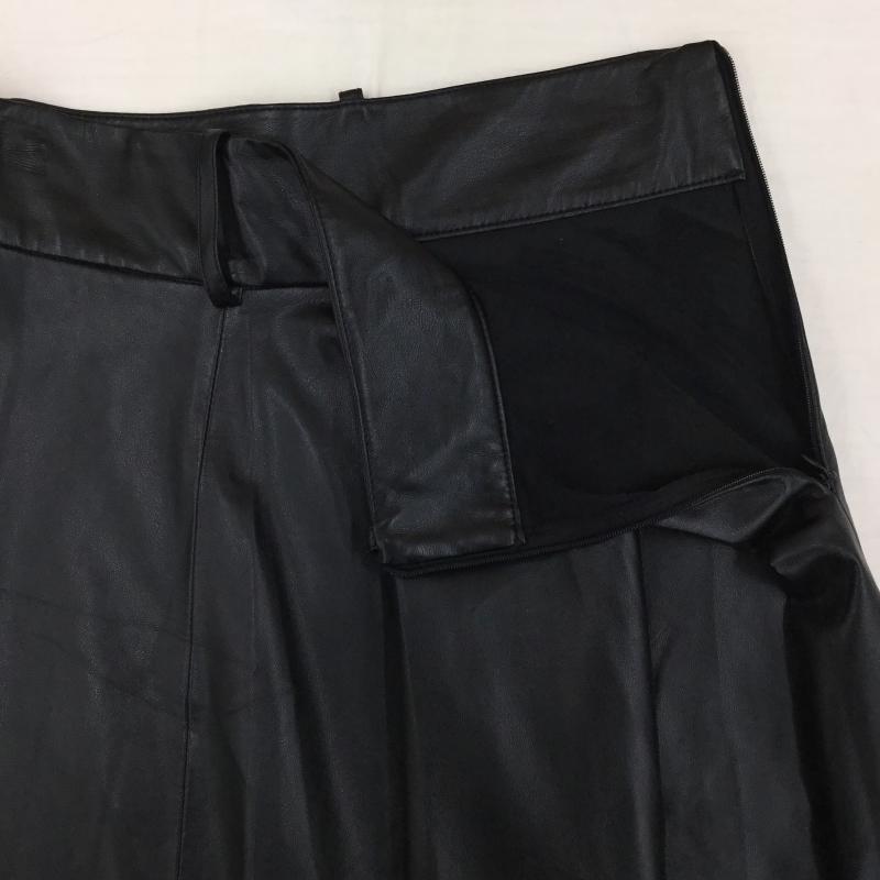 ザラ ZARA スカート ロングスカート M 無地 黒 / ブラック /  レディース USED 古着 中古 10140086