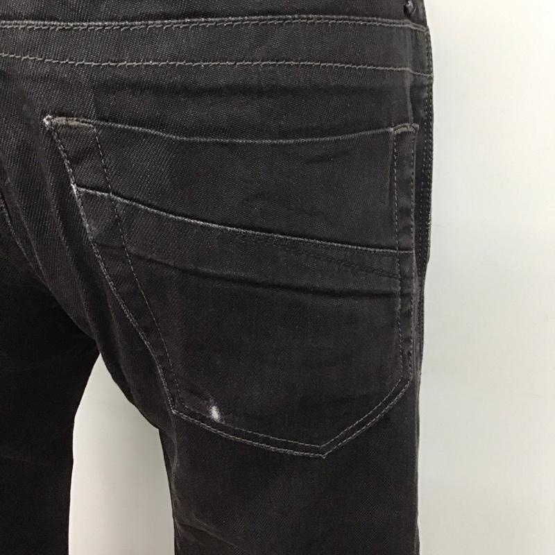 ディーゼル DIESEL パンツ デニム、ジーンズ デニムパンツ スリムパンツ ジーンズ カジュアルパンツ ストレッチパンツ 29インチ 無地 黒 / ブラック /  メンズ USED 古着 中古 10110218