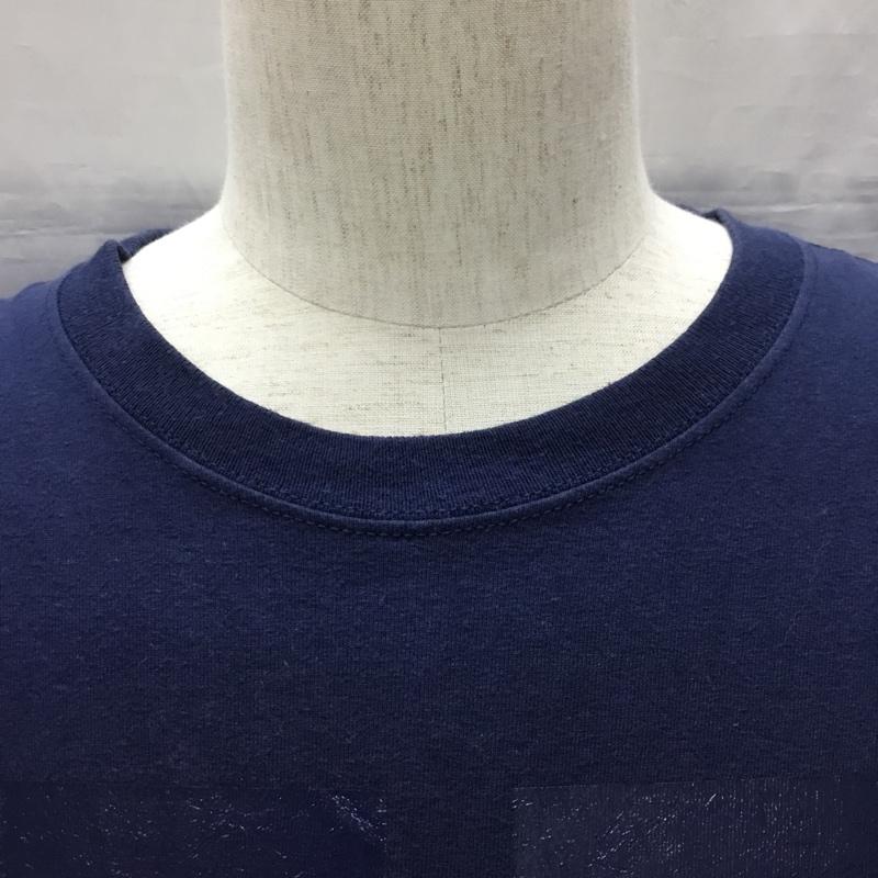 アンダーカバー UNDERCOVER Tシャツ 半袖 半袖カットソー プリントTシャツ クルーネックカットソー madstore L プリント 紺 / ネイビー /  メンズ USED 古着 中古 10120548
