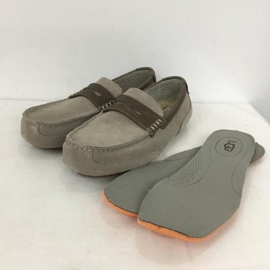 アグ UGG カジュアルシューズ カジュアルシューズ 1013152 インソール付き TUCKER 27cm 27.0cm ロゴ、文字 灰 / グレー /  メンズ USED 古着 中古 10138328