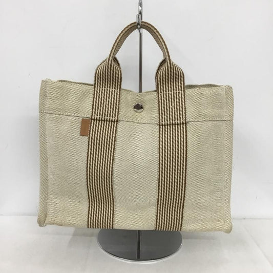 エルメス HERMES ハンドバッグ ハンドバッグ ニューフールトゥPM 無地 ベージュ / ベージュ /  レディース USED 古着 中古 10149882