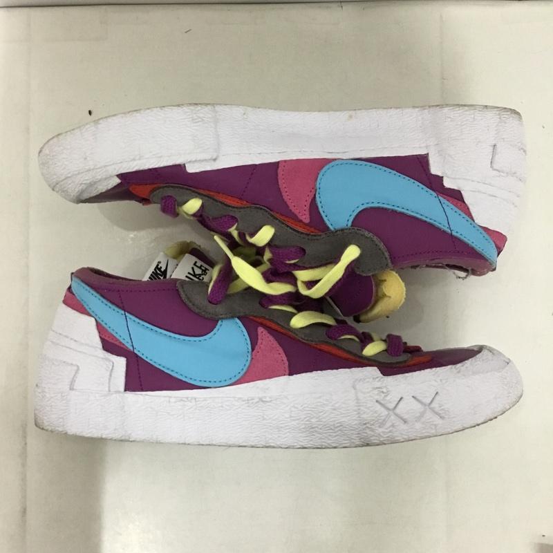 ナイキ NIKE スニーカー スニーカー DM7901 500 BLAZER LOW SACAI KAWS トリプルコラボレーション 27cm 27.0cm ロゴ、文字 紫 / パープル /  メンズ USED 古着 中古 10146040