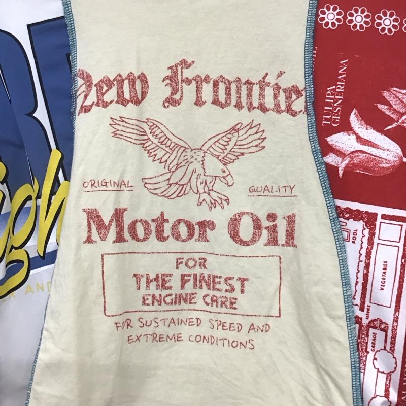 マウジー MOUSSY Tシャツ 長袖 010ISL90-0461 REMAKE TINY ロングスリーブ Tシャツ FREE 総柄 マルチカラー / マルチカラー /  レディース USED 古着 中古 10140349