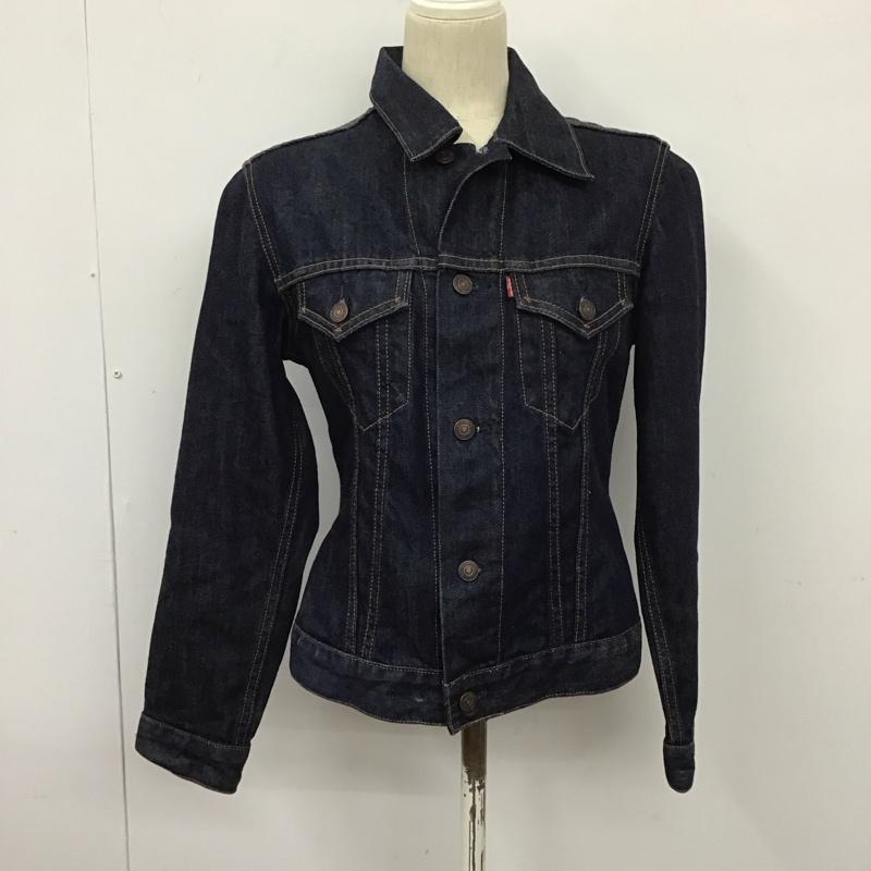 リーバイス Levi s ジャケット、上着 ジャケット、ブレザー pcl01j-33221i デニムジャケット Gジャン M 無地 インディゴ / インディゴ /  レディース USED 古着 中古 10128357