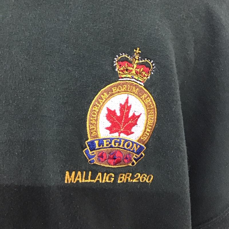 古着 USED トレーナー 長袖 古着 トレーナー スウェット クルーネックカットソー XL ロゴ、文字 緑 / グリーン /  メンズ USED 古着 中古 10124089