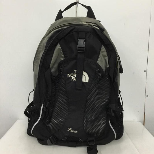 ザノースフェイス THE NORTH FACE リュックサック、デイパック リュックサック、デイバッグ NM07450 RECON バックパック ロゴ、文字 黒 / ブラック / X 灰 / グレー /  メンズ USED 古着 中古 10146487