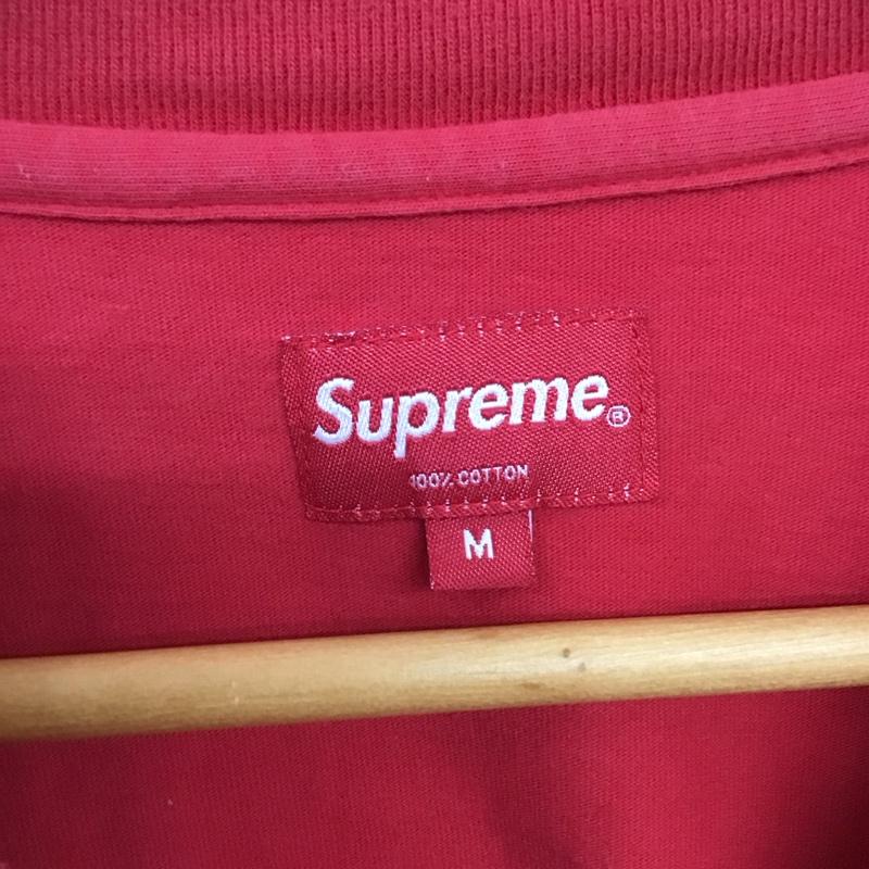 シュプリーム Supreme Tシャツ 半袖 2018fw アーチロゴTシャツ 半袖カットソー プリントTシャツ M ロゴ、文字 赤 / レッド /  メンズ USED 古着 中古 10134797