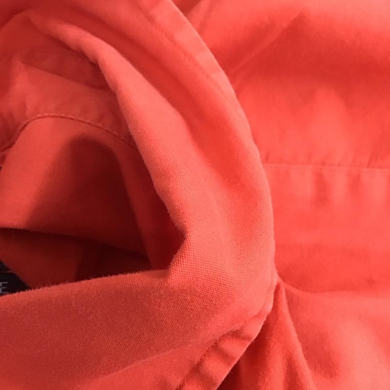 ラルフローレン RALPHLAUREN シャツ、ブラウス 半袖 半袖シャツ カラーシャツ 半袖カットソー 無地シャツ M ロゴ、文字 赤 / レッド /  メンズ USED 古着 中古 10109567