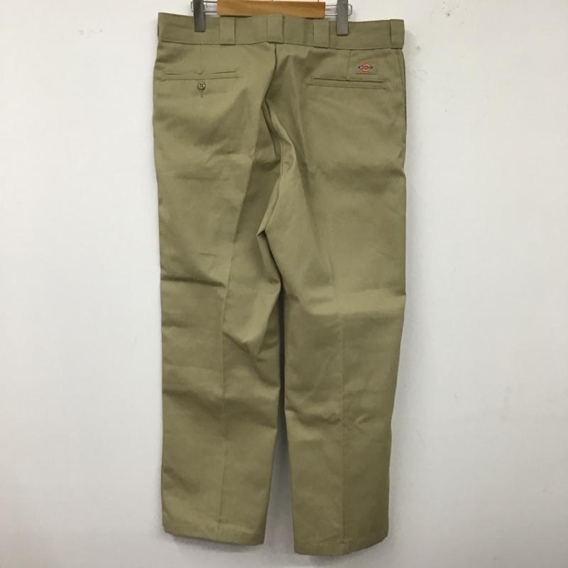 ディッキーズ Dickies パンツ ワークパンツ、ペインターパンツ ワークパンツ ワイドパンツ カジュアルパンツ 36 無地 ベージュ / ベージュ /  メンズ USED 古着 中古 10113176