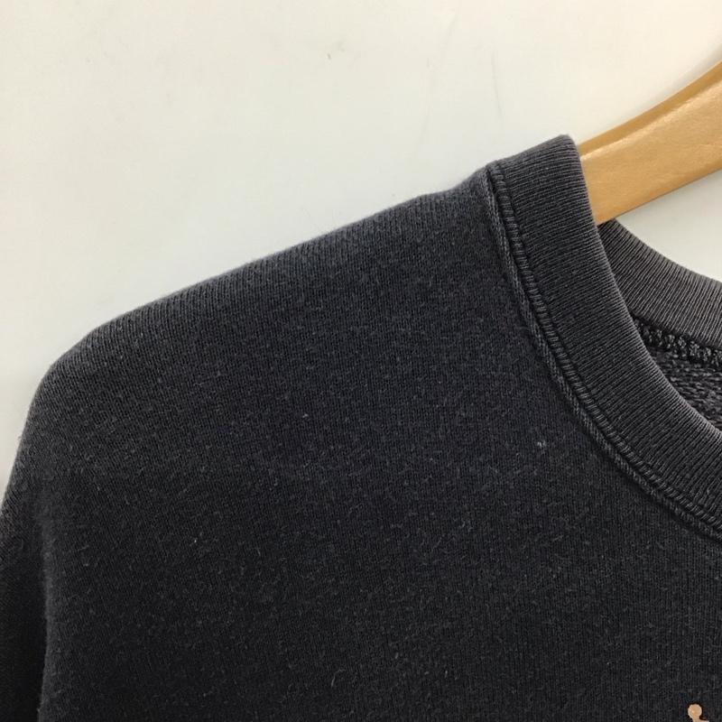 ピンクハウス PINK HOUSE トレーナー 長袖 長袖トレーナー スウェット クルーネック プルオーバー ロゴ、文字 紺 / ネイビー /  レディース USED 古着 中古 10136287
