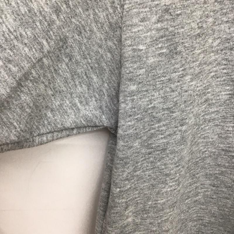 ザノースフェイス THE NORTH FACE Tシャツ 半袖 nt32108 バンダナスクエアロゴ プリントTシャツ L ロゴ、文字 灰 / グレー /  メンズ USED 古着 中古 10150991