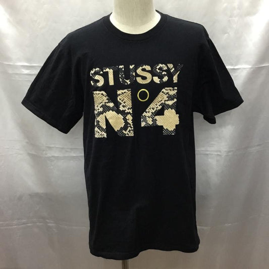 ステューシー STUSSY Tシャツ 半袖 M プリント 黒 / ブラック /  メンズ USED 古着 中古 10108767