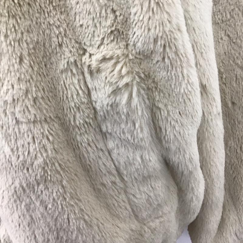 ザラ ZARA ジャケット、上着 ジャンパー、ブルゾン 3046 287 712 リバーシブル パーカー M 無地 ベージュ / ベージュ /  レディース USED 古着 中古 10109600