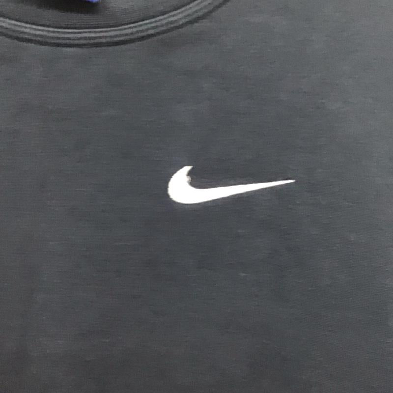ナイキ NIKE トレーナー 長袖 aa3178-475 長袖トレーナー スウェット S ロゴ、文字 紺 / ネイビー /  レディース USED 古着 中古 10145070
