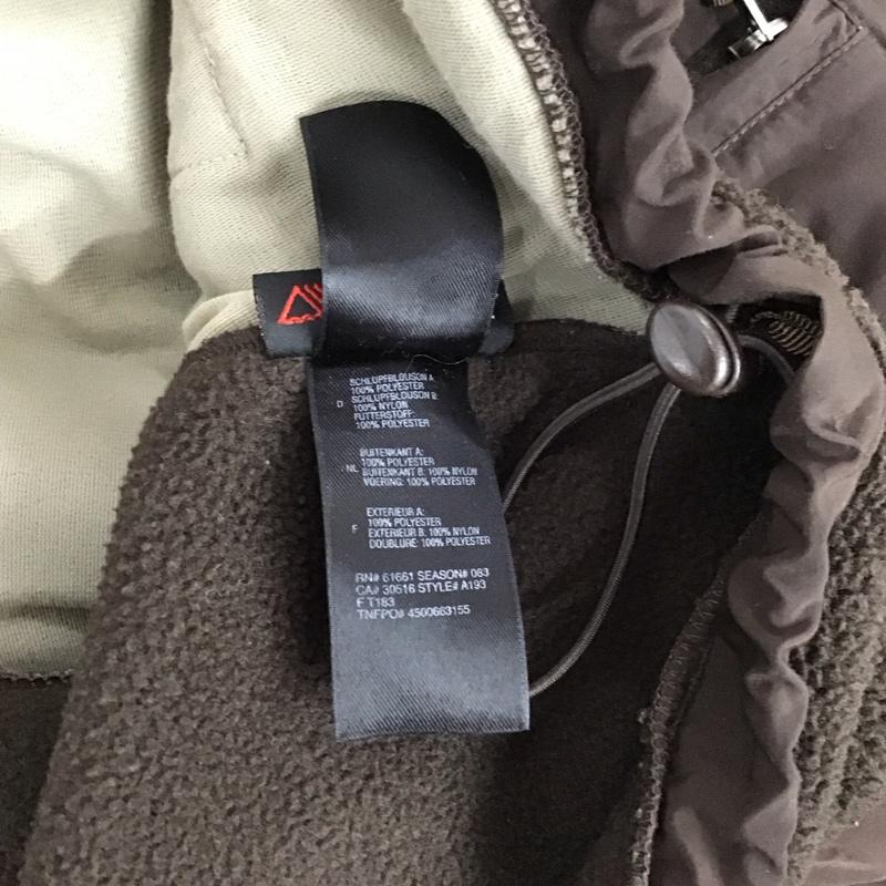 ザノースフェイス THE NORTH FACE ジャケット、上着 ジャケット、ブレザー ジップアップジャケット アウター ボアジャケット L ロゴ、文字 茶 / ブラウン /  メンズ USED 古着 中古 10137091